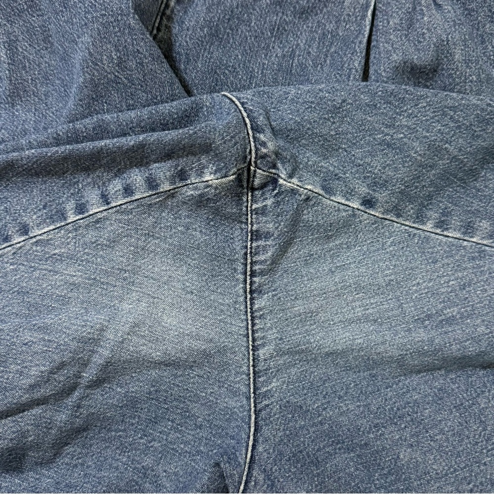 Liz Claiborne #1 Blue Ankle Jeans 100% Cotton Size 22 Petite 26.5” Inseam - Picture 9 of 15